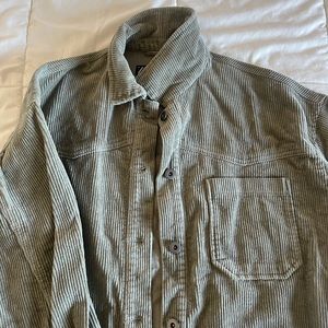 zara corduroy shacket!